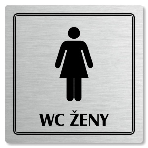 Piktogram WC ženy